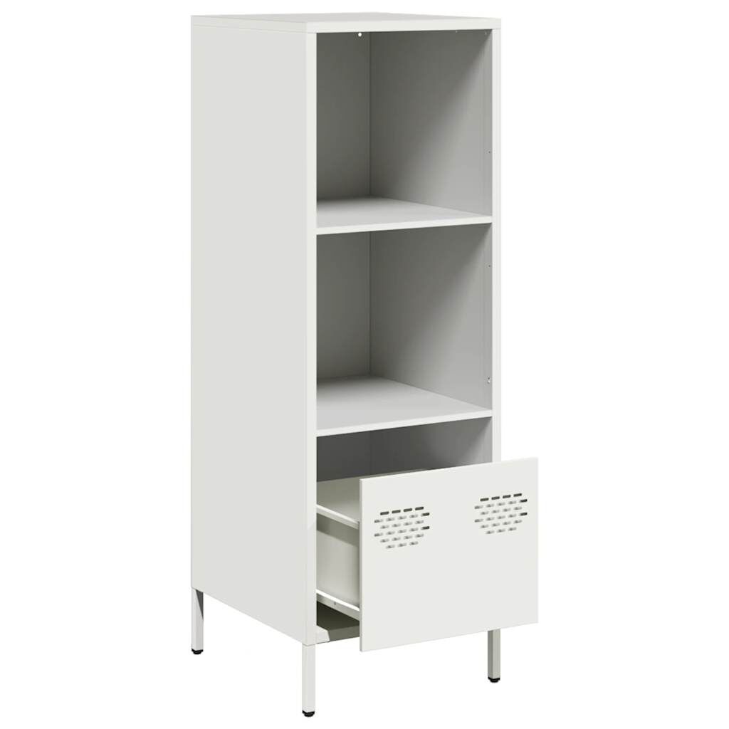 vidaXL Ντουλάπι Λευκό 35x39x103,5 εκ. από Χάλυβα