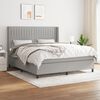 vidaXL &Kappa;&rho;&epsilon;&beta;ά&tau;&iota; Boxspring &mu;&epsilon; &Sigma;&tau;&rho;ώ&mu;&alpha; &Alpha;&nu;&omicron;&iota;&chi;&tau;ό &Gamma;&kappa;&rho;&iota; 180x200 &epsilon;&kappa;. &Upsilon;&phi;&alpha;&sigma;&mu;ά&tau;&iota;&nu;&omicron;