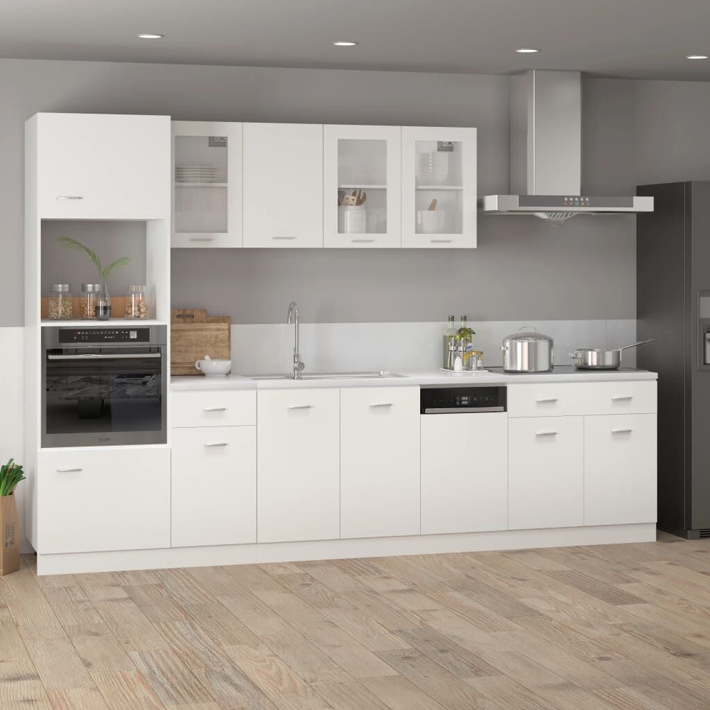 vidaXL Πρόσοψη Πλυντηρίου Πιάτων Lyon Λευκή 45 x 3 x 67εκ. από