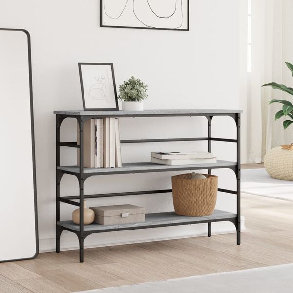 vidaXL &Tau;&rho;&alpha;&pi;έ&zeta;&iota; &Kappa;&omicron;&nu;&sigma;ό&lambda;&alpha; &Gamma;&kappa;&rho;&iota; Sonoma 100x32x75 &epsilon;&kappa;. &Epsilon;&pi;&epsilon;&xi;&epsilon;&rho;&gamma;&alpha;&sigma;&mu;έ&nu;&omicron; &Xi;ύ&lambda;&omicron;