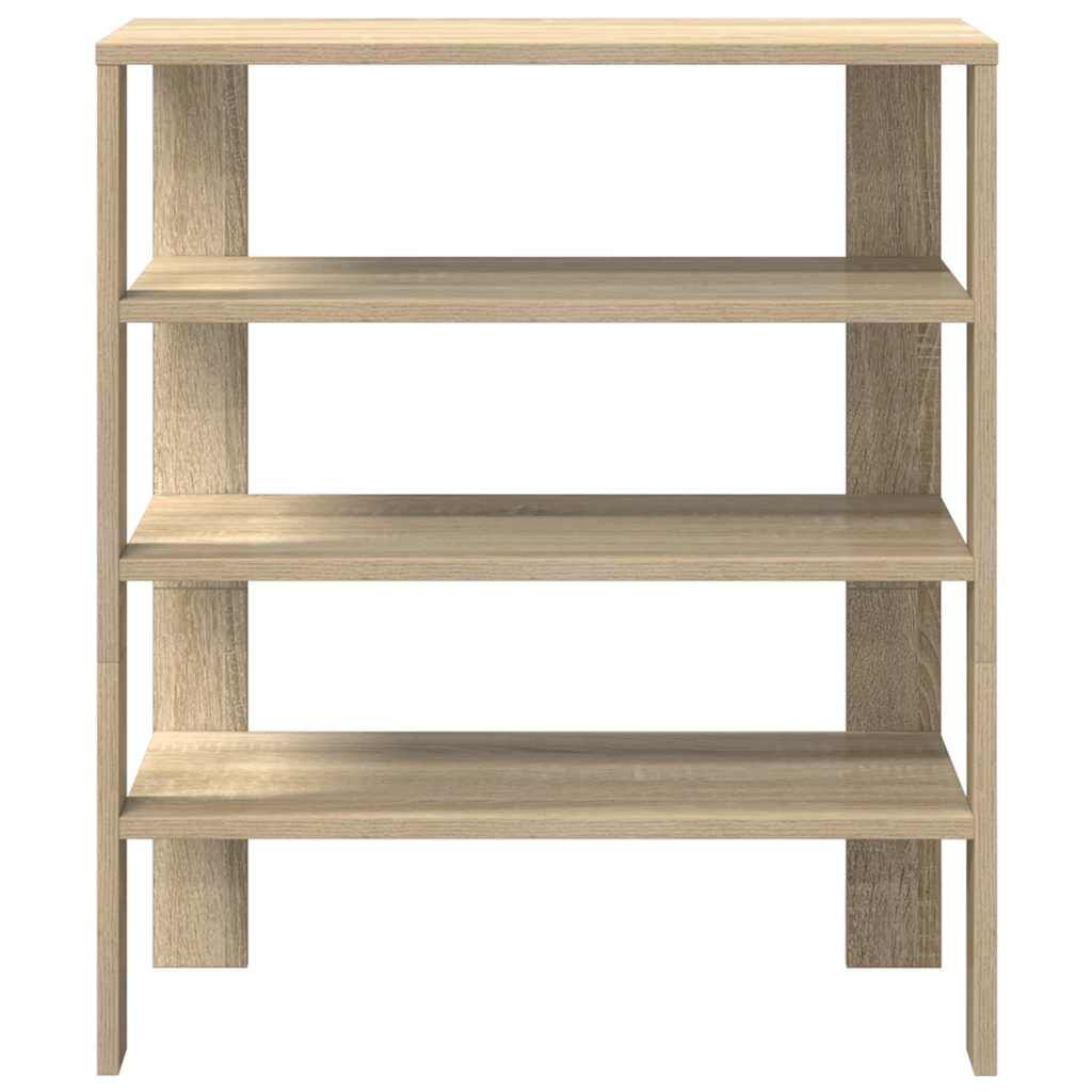 Ράφι παπουτσιών vidaXL Sonoma Oak 61x32x70 cm Κατασκευασμένο ξύλο