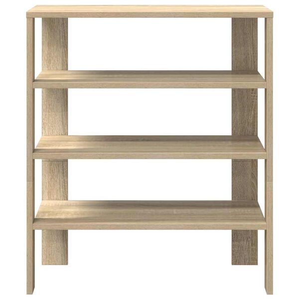 Ράφι παπουτσιών vidaXL Sonoma Oak 61x32x70 cm Κατασκευασμένο ξύλο