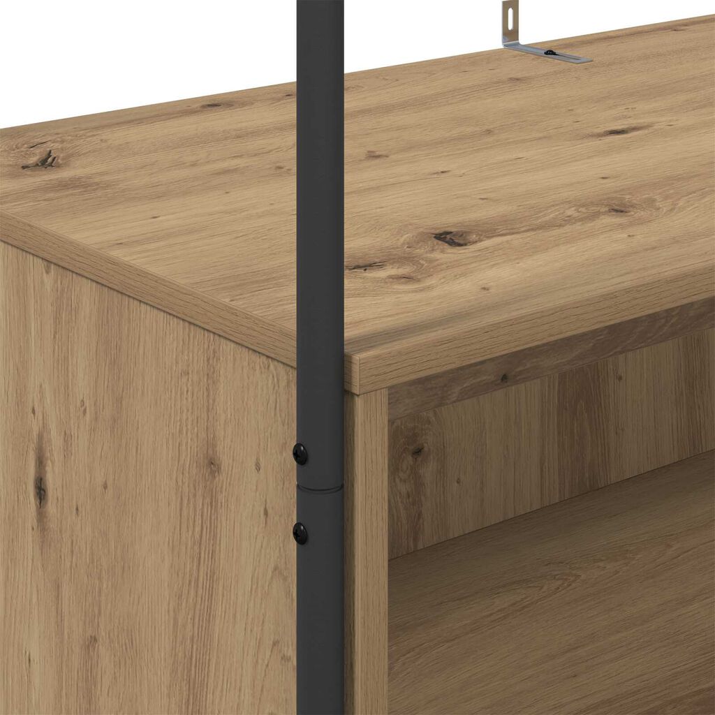 vidaXL Ράφι Ρούχων Καρυδιά 100x44x160 εκ.