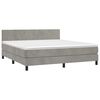vidaXL &Kappa;&rho;&epsilon;&beta;ά&tau;&iota; Boxspring &mu;&epsilon; &Sigma;&tau;&rho;ώ&mu;&alpha; &Alpha;&nu;&omicron;&iota;&chi;&tau;ό &Gamma;&kappa;&rho;&iota; 180x200 &epsilon;&kappa;. &Beta;&epsilon;&lambda;&omicron;ύ&delta;&iota;&nu;&omicron;
