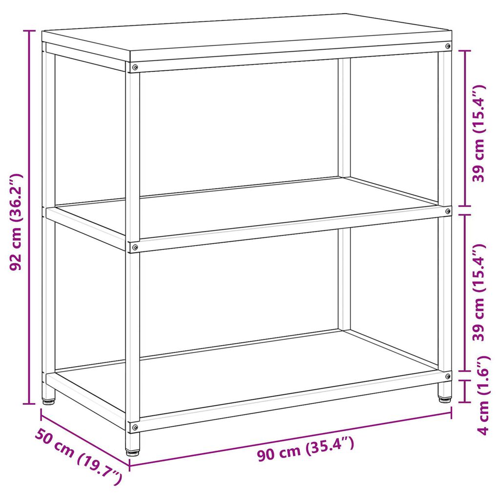 vidaXL Ράφι Αποθήκευσης Κουζίνας Ελαιόχρωμο 60 x 50 x 92 εκ. Ατσάλι