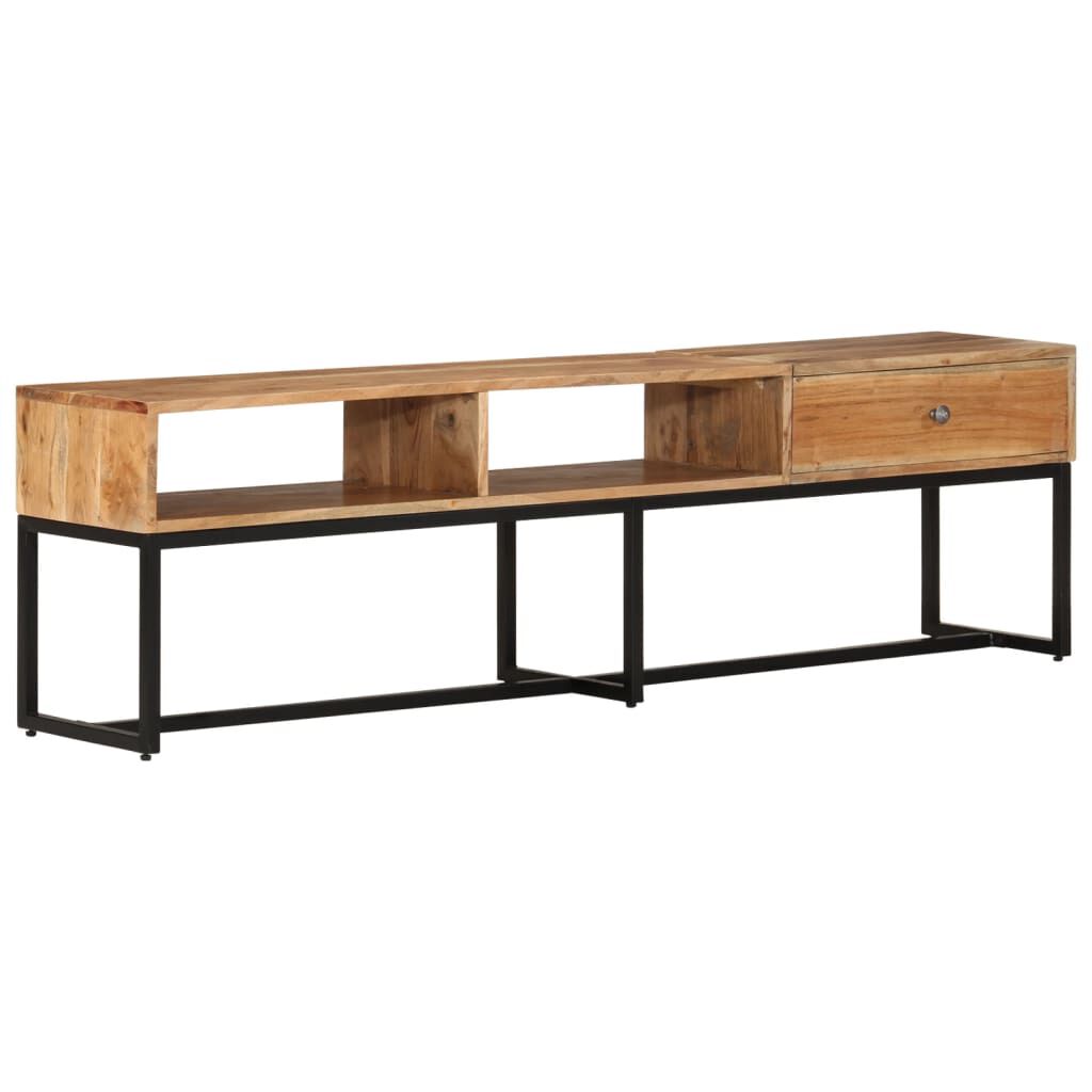 vidaXL Έπιπλο Τηλεόρασης 160 x 30 x 45 εκ. από Μασίφ Ξύλο Ακακίας