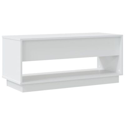 vidaXL Έπιπλο Τηλεόρασης Λευκό 102 x 41 x 44 εκ. από Μοριοσανίδα
