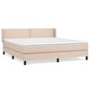 vidaXL &Kappa;&rho;&epsilon;&beta;ά&tau;&iota; Boxspring &mu;&epsilon; &Sigma;&tau;&rho;ώ&mu;&alpha; &Kappa;&alpha;&pi;&omicron;&upsilon;&tau;&sigma;ί&nu;&omicron; 160x200&epsilon;&kappa;.&alpha;&pi;ό &Sigma;&upsilon;&nu;&theta;.&Delta;έ&rho;&mu;&alpha;