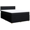 vidaXL &Kappa;&rho;&epsilon;&beta;ά&tau;&iota; Boxspring &mu;&epsilon; &Sigma;&tau;&rho;ώ&mu;&alpha; &Mu;&alpha;ύ&rho;&omicron; 160x200 &epsilon;&kappa;. &Upsilon;&phi;&alpha;&sigma;&mu;ά&tau;&iota;&nu;&omicron;