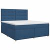 vidaXL &Kappa;&rho;&epsilon;&beta;ά&tau;&iota; box spring &mu;&epsilon; &sigma;&tau;&rho;ώ&mu;&alpha; &Mu;&pi;&lambda;&epsilon; 140 x 190 cm Ύ&phi;&alpha;&sigma;&mu;&alpha;