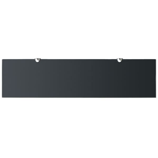 vidaXL Ράφια Τοίχου 2 τεμ. 8 χιλ. 80 x 20 εκ. Γυάλινα