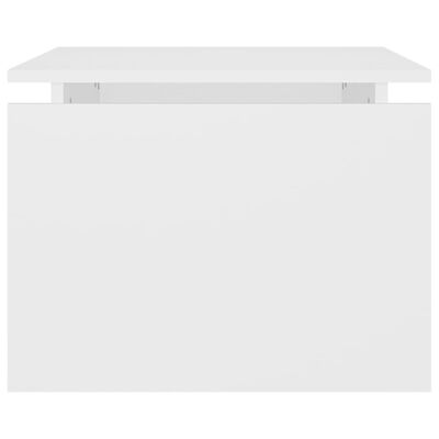 vidaXL Τραπεζάκι Σαλονιού Λευκό 68 x 50 x 38 εκ. από Μοριοσανίδα