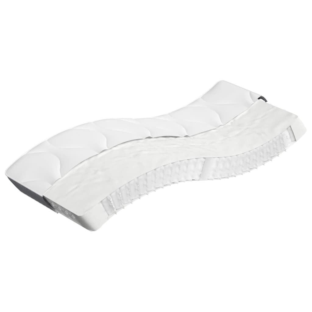 vidaXL Στρώμα με Pocket Springs Μεσαία Σκληρότητα 80 x 200 εκ.