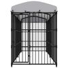 vidaXL Κλουβί Σκύλου Εξωτερικού Χώρου 300x150x210 εκ. με Στέγαστρο