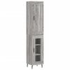 vidaXL &Mu;&pi;&omicron;&upsilon;&phi;έ&sigmaf; Sonoma &Gamma;&kappa;&rho;&iota; 34,5 x 34 x 180 &epsilon;&kappa;. &alpha;&pi;ό &Epsilon;&pi;&epsilon;&xi;&epsilon;&rho;&gamma;&alpha;&sigma;&mu;έ&nu;&omicron; &Xi;ύ&lambda;&omicron;