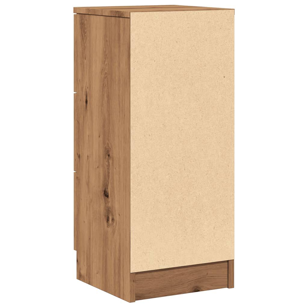 vidaXL Sideboards 2 τεμάχια Artisan Oak 30x30x70cm Κατασκευασμένο ξύλο