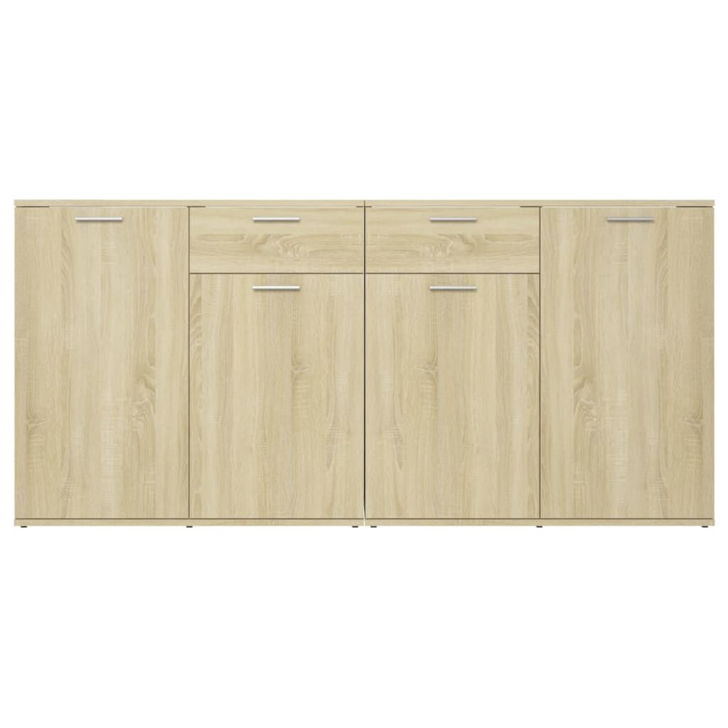 vidaXL Μπουφές Sonoma Δρυς 160 x 36 x 75 εκ. από Επεξ. Ξύλο