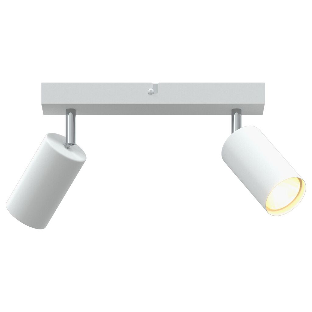 vidaXL Φωτιστικό Οροφής 2 Way Adjustable White GU10