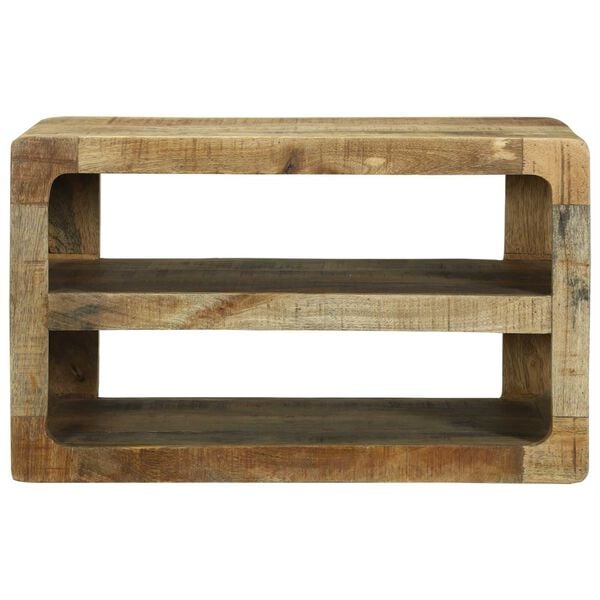 vidaXL Έπιπλο Τηλεόρασης Καφέ 60 x 32 x 36 εκ. Μασίφ ξύλο μάνγκο