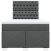 vidaXL &Kappa;&rho;&epsilon;&beta;ά&tau;&iota; Boxspring &mu;&epsilon; &Sigma;&tau;&rho;ώ&mu;&alpha; &Sigma;&kappa;&omicron;ύ&rho;&omicron; &Gamma;&kappa;&rho;&iota; 120x190 &epsilon;&kappa; &Upsilon;&phi;&alpha;&sigma;&mu;ά&tau;&iota;&nu;&omicron;
