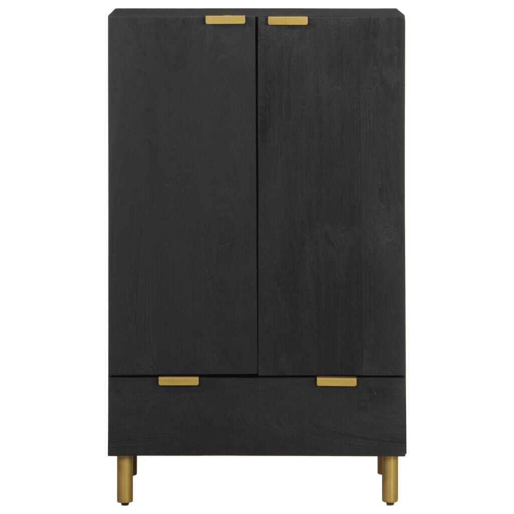 vidaXL Ντουλάπι Μαύρο 60 x 33 x 110 εκ. από Επεξεργασμένο Ξύλο