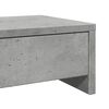 vidaXL Βάση Οθόνης με Συρτάρια Γκρι Σκυρ. 50x27x15 εκ. Επεξεργ. Ξύλο