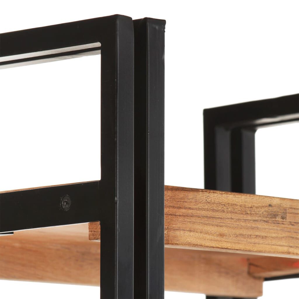 vidaXL Βιβλιοθήκη με 5 Επίπεδα 40 x 30 x 180 εκ. Μασίφ Ξύλο Ακακίας
