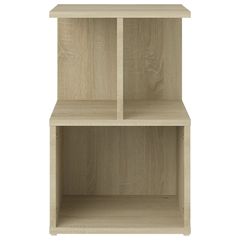vidaXL Κομοδίνο Sonoma Δρυς 35 x 35 x 55 εκ. από Επεξ. Ξύλο