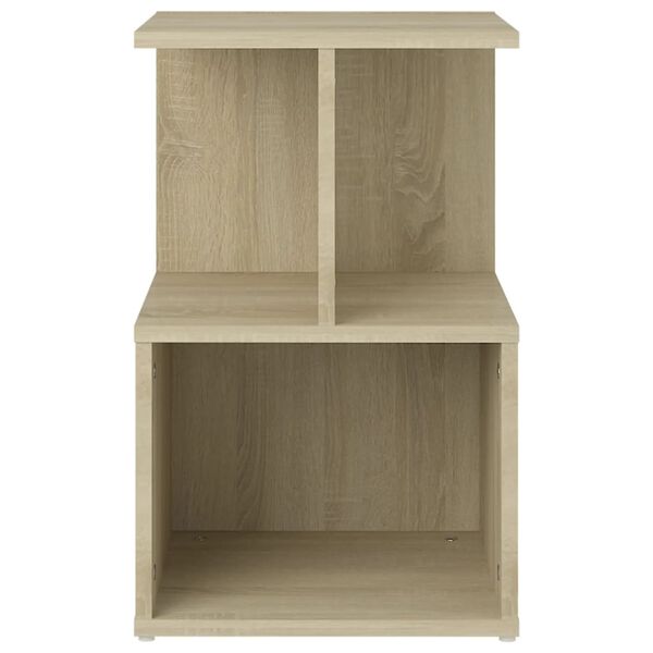 vidaXL Κομοδίνο Sonoma Δρυς 35 x 35 x 55 εκ. από Επεξ. Ξύλο