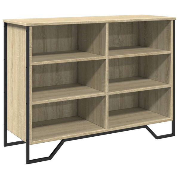 vidaXL Μπουφές Sonoma Δρυς 101x35,5x74,5 εκ. από Επεξεργασμένο Ξύλο