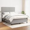 vidaXL &Kappa;&rho;&epsilon;&beta;ά&tau;&iota; Boxspring &mu;&epsilon; &Sigma;&tau;&rho;ώ&mu;&alpha; &Alpha;&nu;&omicron;&iota;&chi;&tau;ό &Gamma;&kappa;&rho;&iota; 140x190 &epsilon;&kappa;. &Upsilon;&phi;&alpha;&sigma;&mu;ά&tau;&iota;&nu;&omicron;