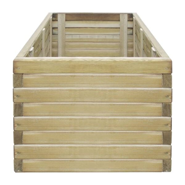 vidaXL Ζαρντινιέρα Υπερυψωμένη Ορθογώνια 100 x 50 x 40 εκ. Ξύλινη