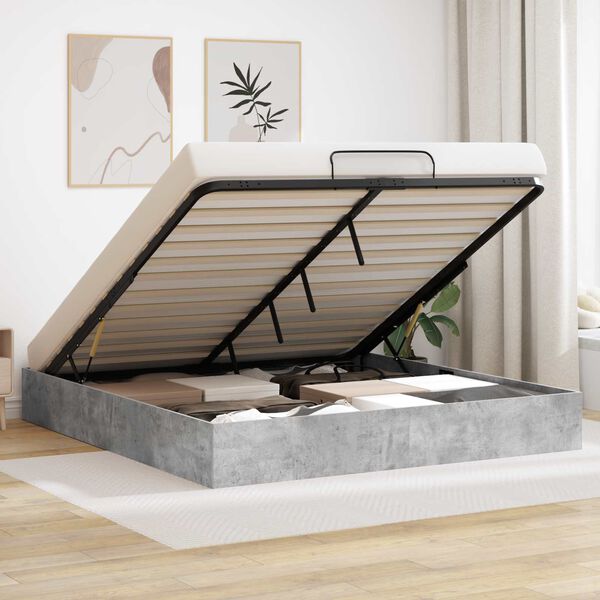 vidaXL &Kappa;&rho;&epsilon;&beta;ά&tau;&iota; &Omicron;&theta;&omega;&mu;&alpha;&nu;&iota;&kappa;&omicron;ύ &Tau;ύ&pi;&omicron;&upsilon; &Sigma;&kappa;&upsilon;&rho;ό&delta;&epsilon;&mu;&alpha; 193 x 120 x 25 &epsilon;&kappa;