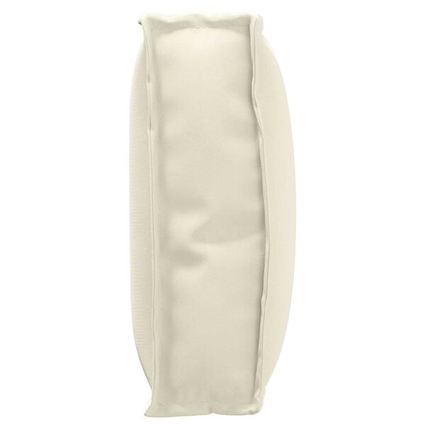 vidaXL Μαξιλάρι Κρεμ 60 x 40 x 12 cm Ύφασμα Όξφορντ