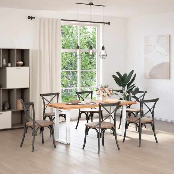 vidaXL &Pi;ό&delta;&iota;&alpha; &Tau;&rho;&alpha;&pi;&epsilon;&zeta;&alpha;&rho;ί&alpha;&sigmaf; &sigma;&epsilon; &Sigma;&chi;ή&mu;&alpha; U 2 &tau;&epsilon;&mu;. &Lambda;&epsilon;&upsilon;&kappa;ά 50x(72-73) &epsilon;&kappa;. &Alpha;&tau;&sigma;ά&lambda;&iota;