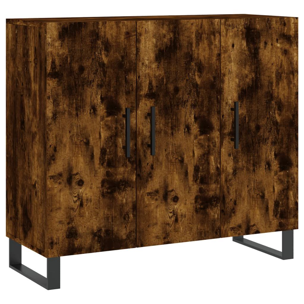 vidaXL Ντουλάπι Καπνιστή Δρυς 90x34x80 εκ. Επεξεργασμένο Ξύλο