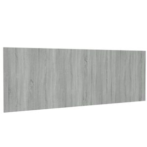 vidaXL Κεφαλάρι Κρεβατιού Γκρι Sonoma 240x1,5x80 εκ. Επεξεργ. Ξύλο