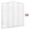 vidaXL &Sigma;&upsilon;&rho;&mu;&alpha;&tau;&omicron;&kappa;&iota;&beta;ώ&tau;&iota;&alpha; &Tau;&omicron;&xi;&omega;&tau;ά 4 &tau;&epsilon;&mu;. 200x30x200/220 &epsilon;&kappa;. &Gamma;&alpha;&lambda;&beta;&alpha;&nu;. &Alpha;&tau;&sigma;ά&lambda;&iota;