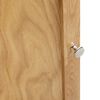 vidaXL Έπιπλο/Ντουλάπι Γωνιακό 59 x 36 x 180 εκ. από Μασίφ Ξύλο Δρυός