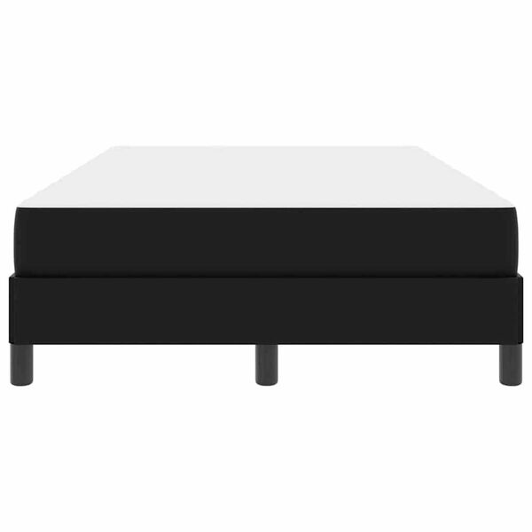 vidaXL Κρεβάτι Άλλο Μαύρο 120 x 200 cm Τεχνητό δέρμα
