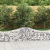 vidaXL Συρματοκιβώτια Τοξωτά 4 τεμ. 200x50x40/60 εκ. Γαλβαν. Ατσάλι