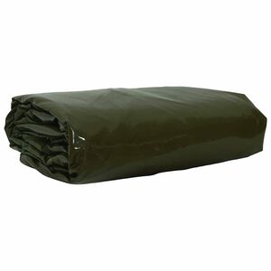 vidaXL &Tau;έ&nu;&tau;&alpha; 650g / m&sup2; &Lambda;&alpha;&delta;ί 2 x 3 m &Kappa;&alpha;&mu;&beta;ά&sigmaf; &mu;&epsilon; &epsilon;&pi;&iota;&kappa;ά&lambda;&upsilon;&psi;&eta; PVC