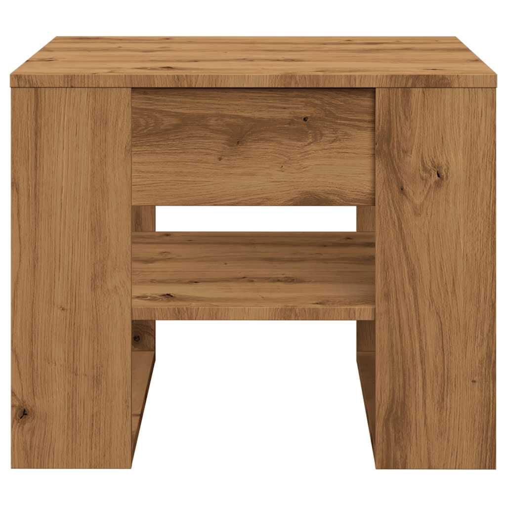 vidaXL Τραπεζάκι σαλονιού Artisan Oak 55,5x55x45cm Κατασκευασμένο ξύλο