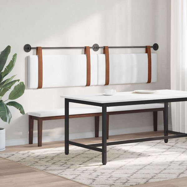 vidaXL &Kappa;&rho;&epsilon;&mu;&alpha;&sigma;&tau;ό &Kappa;&epsilon;&phi;&alpha;&lambda;ά&rho;&iota; &Epsilon;&pi;&iota;&tau;&omicron;ί&chi;&iota;&omicron; &Lambda;&epsilon;&upsilon;&kappa;ό&sigmaf; 210 x 55 x 5 &epsilon;&kappa; &Alpha;&nu;&tau;ί&kappa;&alpha; PU