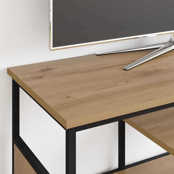 vidaXL &Nu;&tau;&omicron;&upsilon;&lambda;ά&pi;&iota; TV Artisan Oak 100 x 35 x 45 &epsilon;&kappa;.
