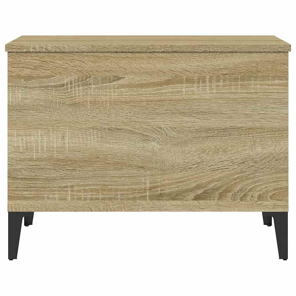 vidaXL Τραπεζάκι Σαλονιού Sonoma Δρυς 60x44,5x45εκ. Επεξεργασμένο Ξύλο
