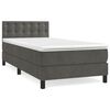 vidaXL &Kappa;&rho;&epsilon;&beta;ά&tau;&iota; Boxspring &mu;&epsilon; &Sigma;&tau;&rho;ώ&mu;&alpha; &Sigma;&kappa;&omicron;ύ&rho;&omicron; &Gamma;&kappa;&rho;&iota; 80x200 &epsilon;&kappa;. &Beta;&epsilon;&lambda;&omicron;ύ&delta;&iota;&nu;&omicron;
