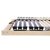 vidaXL Βάση κρεβατιού με λάμες Καφέ 70 x 190 cm Στερεό Ξύλο Μηλιάς