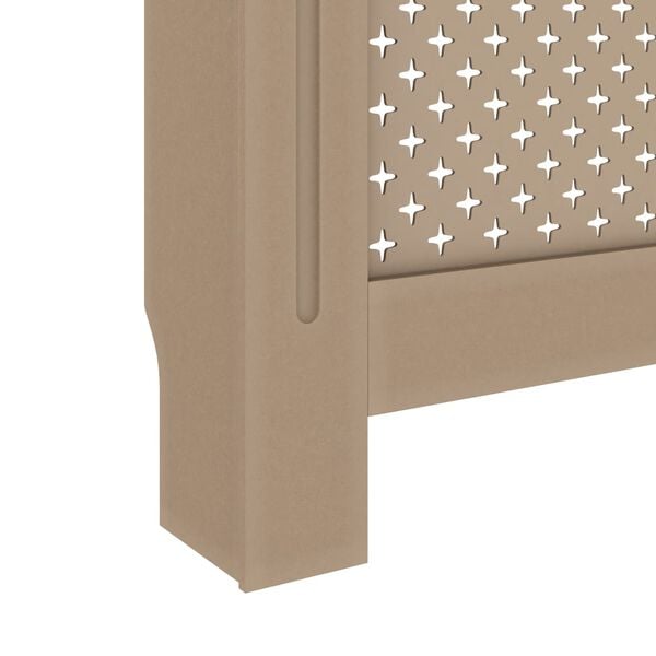 vidaXL Κάλυμμα Καλοριφέρ 112 x 19 x 81,5 εκ. από MDF