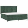 vidaXL &Kappa;&rho;&epsilon;&beta;ά&tau;&iota; Boxspring &mu;&epsilon; &Sigma;&tau;&rho;ώ&mu;&alpha; &Sigma;&kappa;&omicron;ύ&rho;&omicron; &Pi;&rho;ά&sigma;&iota;&nu;&omicron; 180x200&epsilon;&kappa;. &Beta;&epsilon;&lambda;&omicron;ύ&delta;&iota;&nu;&omicron;